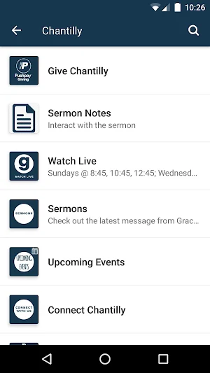Grace Covenant Church Screenshot 1