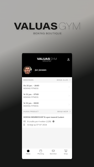 Valuas Gym Screenshot 2