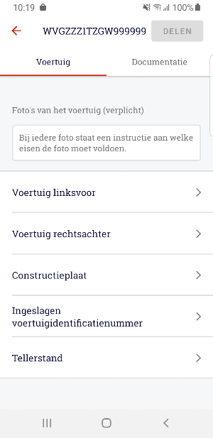 RDW Fotohulp Voertuig Screenshot 2