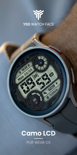 Camo LCD: Watch Face Screenshot 3