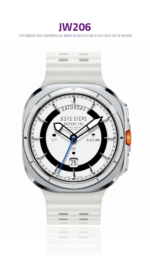 JW206 jwstudio watchface Screenshot 0