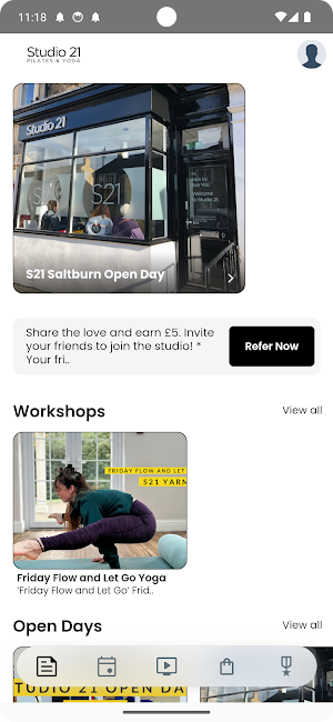 Studio 21 Pilates and Yoga Screenshot 1