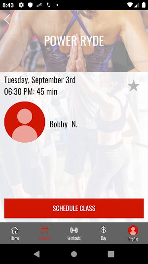 Burn Fitness Health Club Screenshot 2