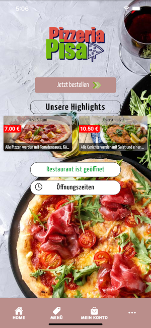 Pizzeria Pisa Waltrop Screenshot 0