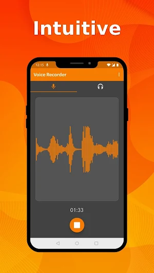 Simple Voice Recorder - Record any audio easily Screenshot 1
