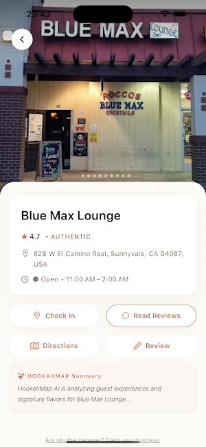HookahMap: Shisha Finder Screenshot 2