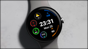 Digital Muran Watch Face Screenshot 1