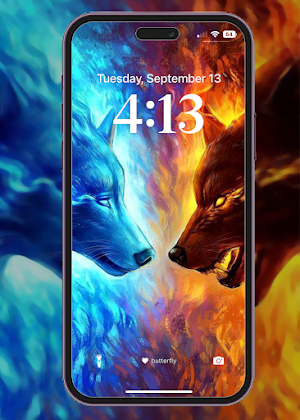 Wolf Wallpaper HD Screenshot 2