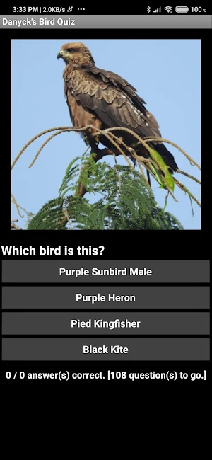 Bird Quiz by Danyck Screenshot 0