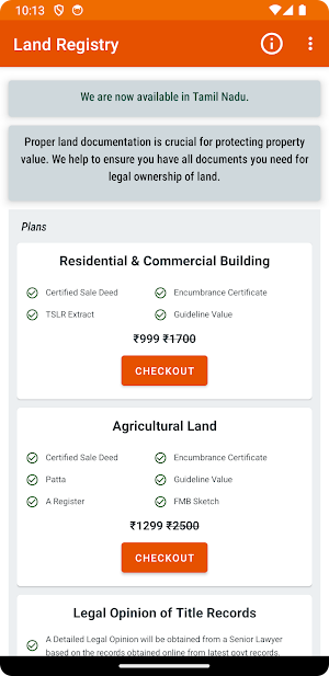 Land Registry Screenshot 3