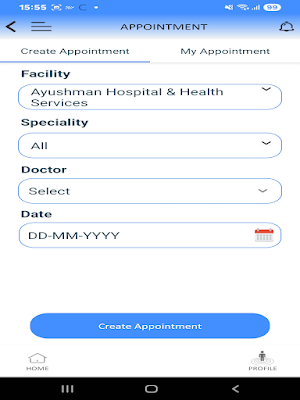 Ayushman Patient Portal Screenshot 3