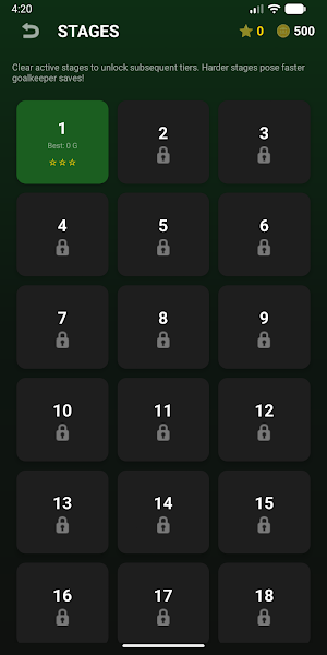 Soccer Goal Challenge Screenshot 1