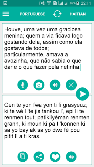 Haitian Creole Portuguese Translator Screenshot 0