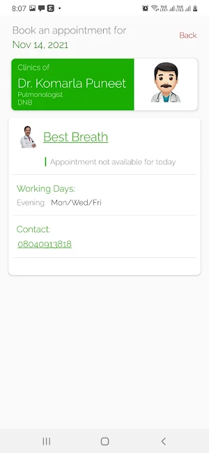 B B Clinic Screenshot 2
