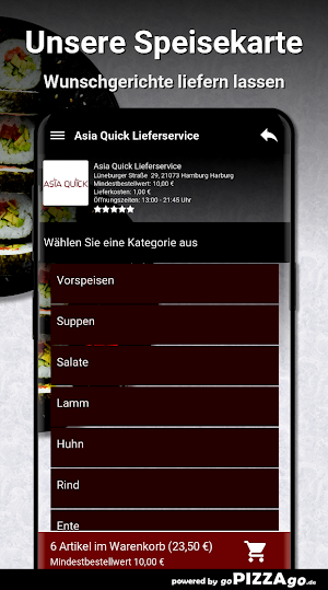 Asia Quick Hamburg Harburg Screenshot 3