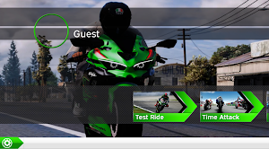 ZX25R Racing Game Simulator Screenshot 0