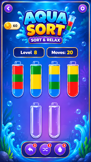 Aqua Sort Screenshot 0