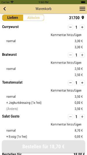 Taverne Gusto Screenshot 1