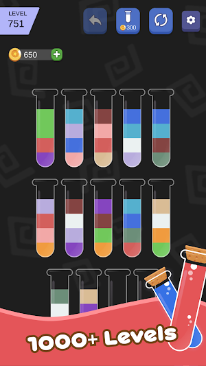 Water Sort - Color Puzzle Screenshot 2