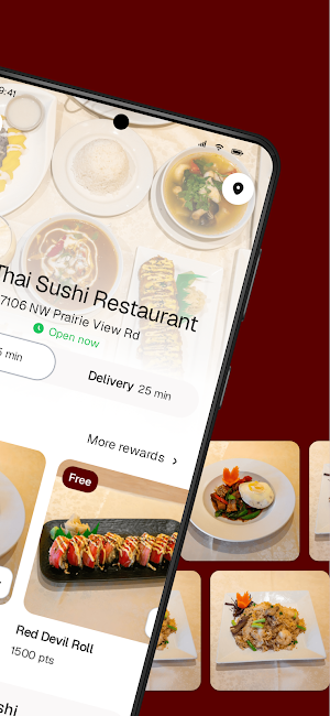 ThaiThai Sushi Restaurant Screenshot 1