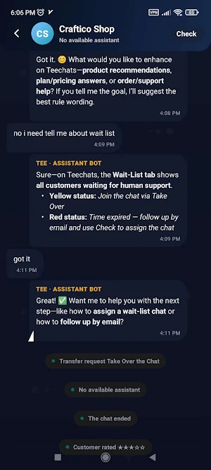 Teechats Screenshot 2