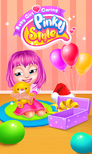 Baby Girl Caring Pinky Style Screenshot 0