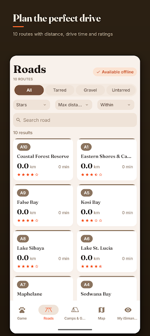 iSimangaliso Safari & Map Screenshot 3