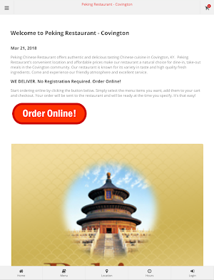 Peking Restaurant Covington Screenshot 3