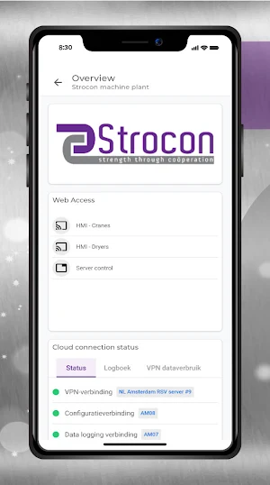 Strocon Portal Screenshot 1