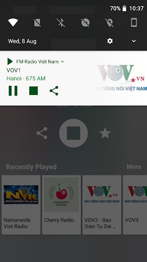 FM Radio Việt Nam (Vietnam) Screenshot 2