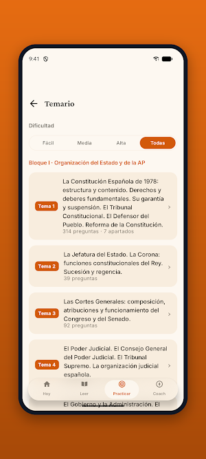 Administrativo del Estado Screenshot 2