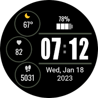 GRH - 000 Digital Watch Face