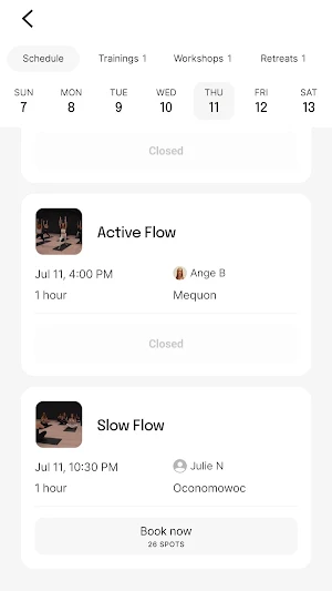 8th State Hot Yoga + Fitness Screenshot 3