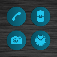 Gems Blue Icons