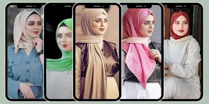 خلفيات بنات محجبات كيوت 2024 Screenshot 3
