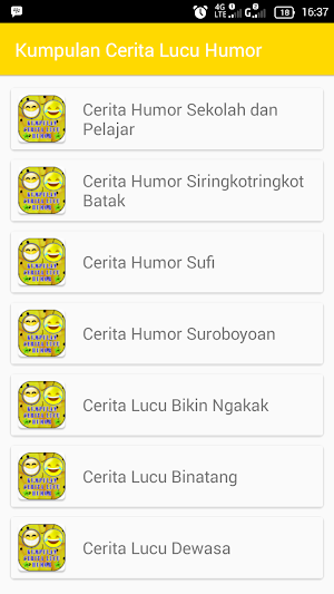 Kumpulan Cerita Lucu Humor Screenshot 2