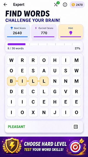 Word Drop Puzzle Screenshot 3