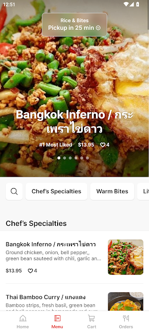 Rice & Bites Screenshot 1