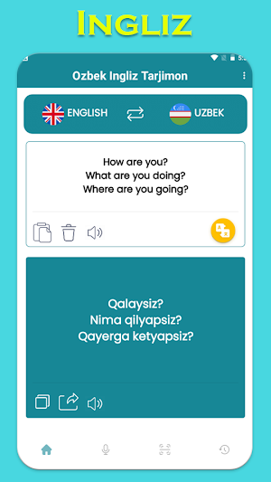 O'zbek Ingliz Tarjimon Screenshot 1