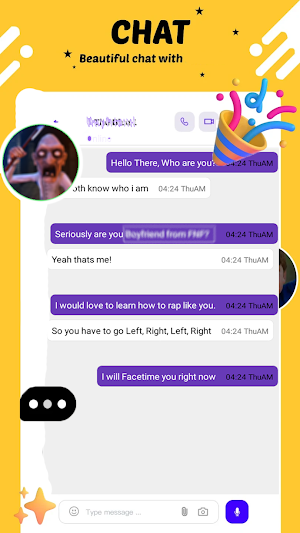 Scary Grandpa Video Call- Chat Screenshot 2