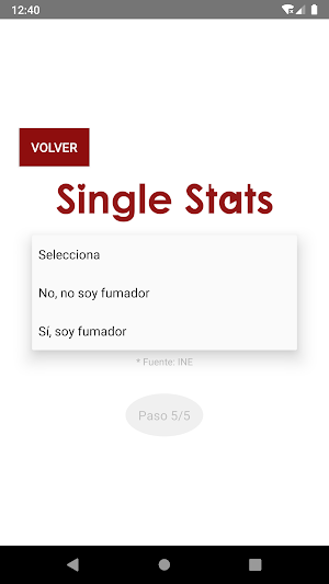 SingleStats, datos de solteros Screenshot 3