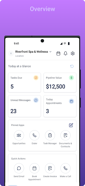 Nextech CRM Screenshot 1