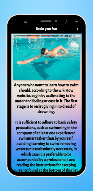 instructing in swimming Screenshot 3