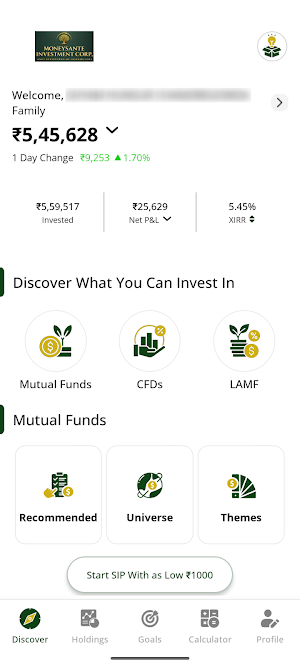 Moneysante Investment Screenshot 0