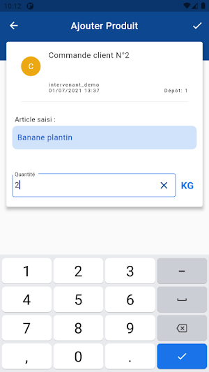 Proginov Comptage Screenshot 3