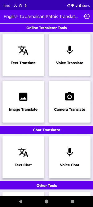 English Jamaican Patois Trans Screenshot 0