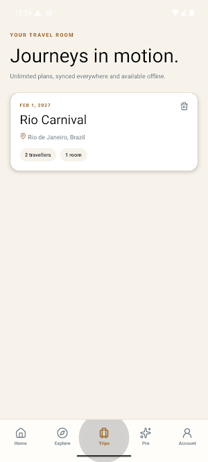 GLOBETROTTERS Travel Guide Screenshot 0