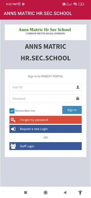 ANNS MATRIC HR. SEC. SCHOOL Screenshot 0