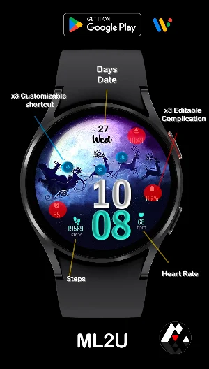 ML2U 146 Watch Face Screenshot 1