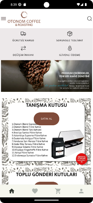 OTONOM COFFEE & ROASTING Screenshot 1